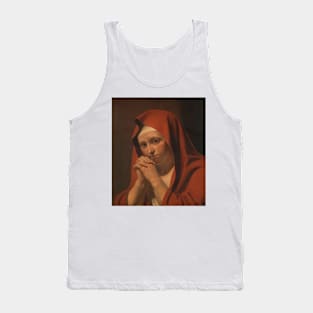 Praying Woman by Caesar van Everdingen Tank Top